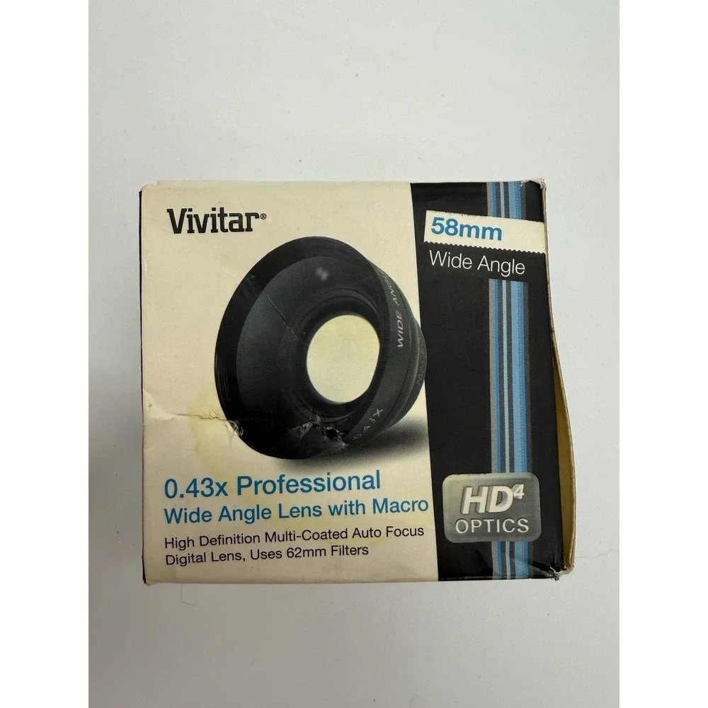 Vivitar‎ 0.43X Professional Wide Angle Lens with Macro 58 MM (VIV-58W)